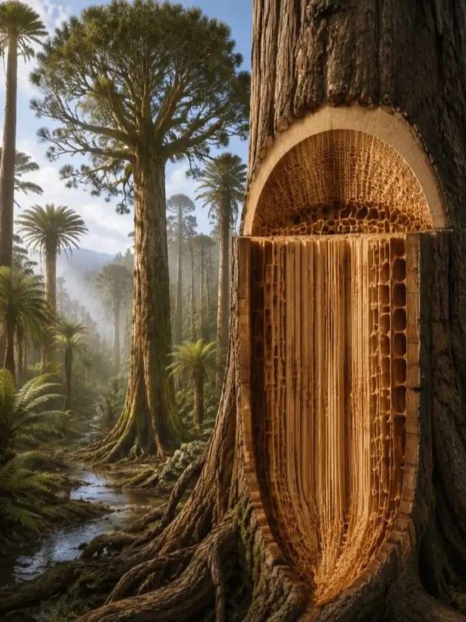How Dead Wood Powerhouses Defy Gravity