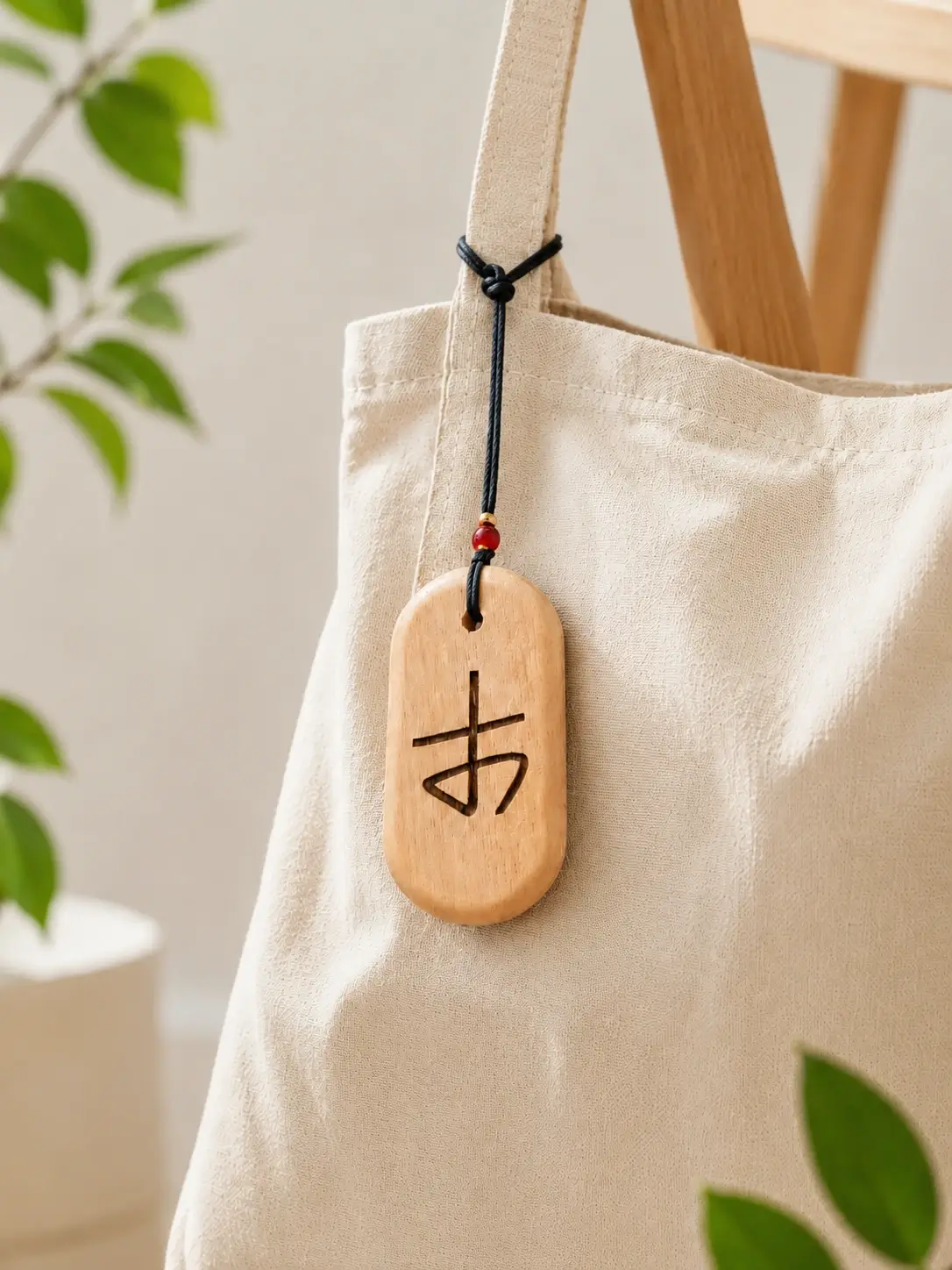 Luckytata Rounded Rectangle Pendant