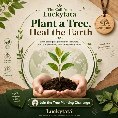 The Call from Luckytata Plant a Tree And Win a Pendant